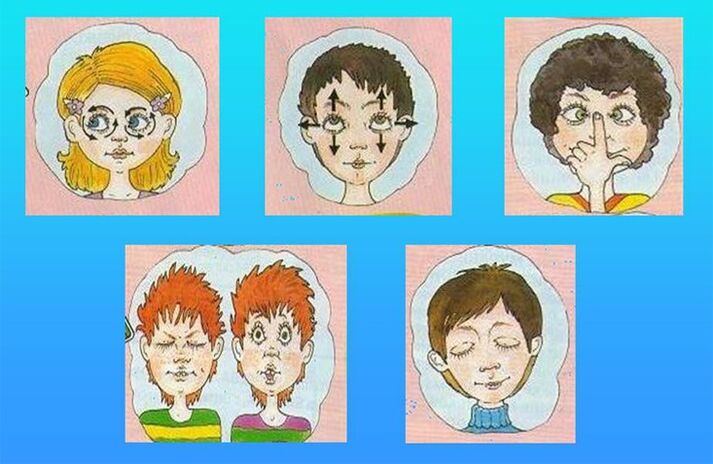 akių pratimai regėjimui atkurti